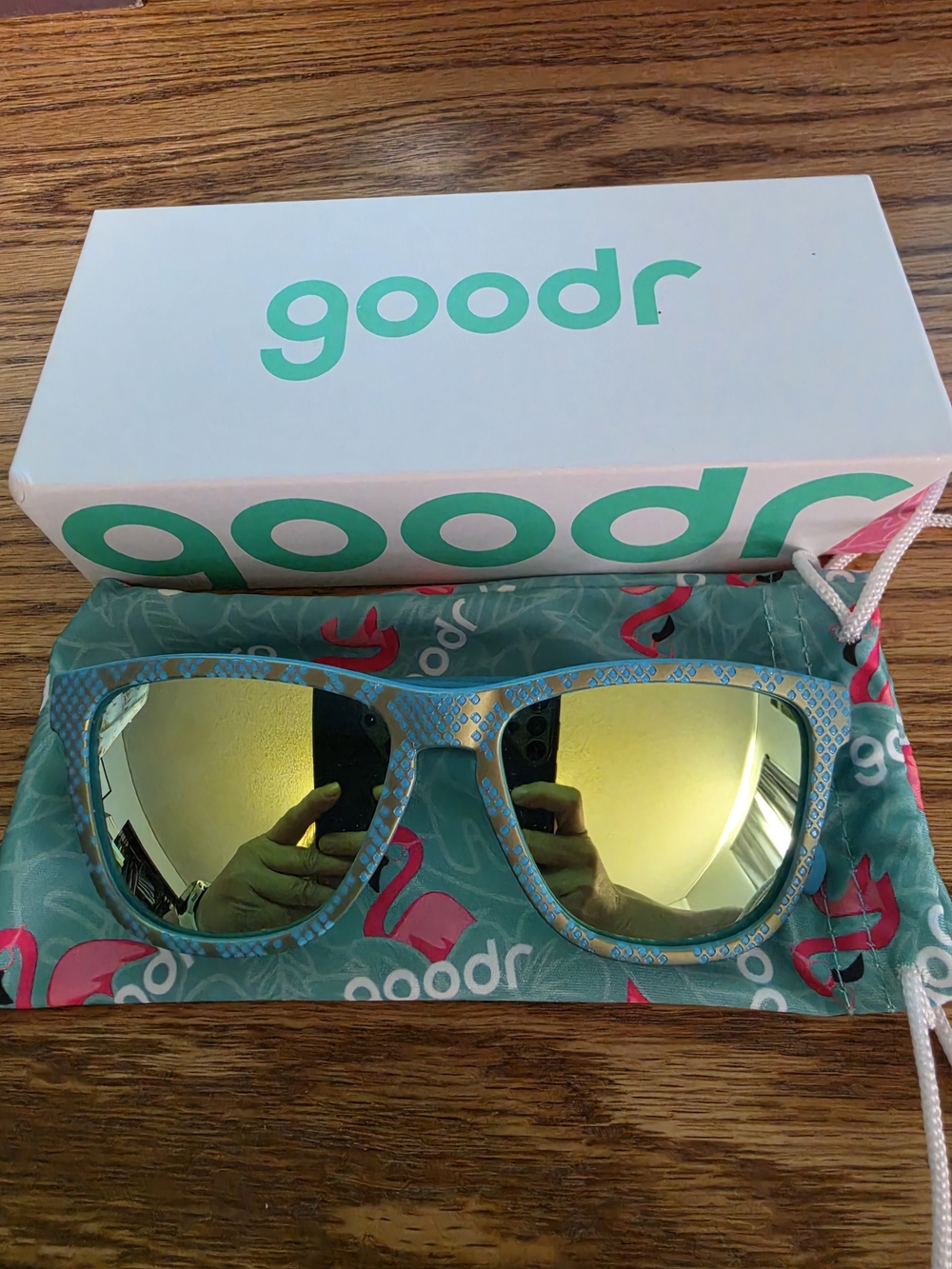 goodr "Come Slither, Baby" Mirrored Sunglasses